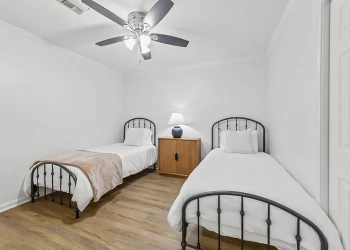 Appartement Ultimate Cajun Getaway King Beds Arcade Patio Lux Lafayette